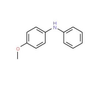 (4-Methoxy-phenyl)-phenyl-amine (CAS 1208-86-2) - chemical structure image
