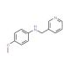 (4-Methoxy-phenyl)-pyridin-3-ylmethyl-amine - chemical structure image