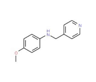 (4-Methoxy-phenyl)-pyridin-4-ylmethyl-amine - chemical structure image