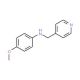 (4-Methoxy-phenyl)-pyridin-4-ylmethyl-amine - chemical structure image