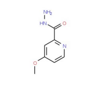 4-Methoxy-pyridine-2-carboxylic acid hydrazide (CAS 187973-18-8) - chemical structure image