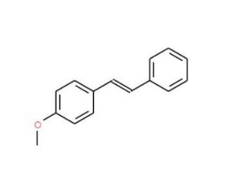 4-Methoxy-trans-stilbene (CAS 1142-15-0) - chemical structure image