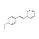 4-Methoxy-trans-stilbene (CAS 1142-15-0) - chemical structure image