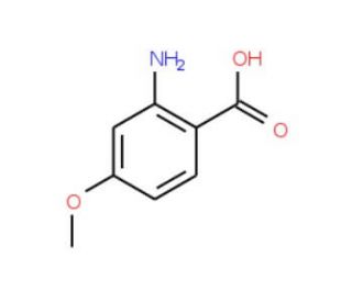 4-Methoxyanthranilic acid (CAS 4294-95-5) - chemical structure image