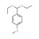 4-Methoxybenzaldehyde diethyl acetal (CAS 2403-58-9) - chemical structure image