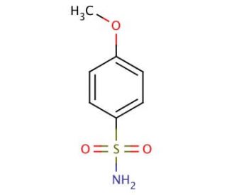 4-Methoxybenzenesulfonamide (CAS 1129-26-6) - chemical structure image