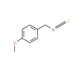 4-Methoxybenzyl isothiocyanate (CAS 3694-57-3) - chemical structure image