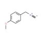 4-Methoxybenzylisocyanide (CAS 1197-58-6) - chemical structure image