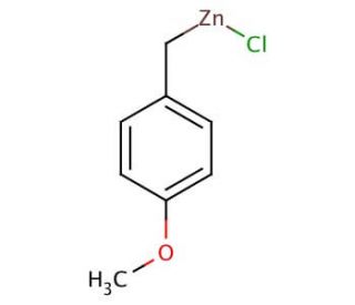 4-Methoxybenzylzinc chloride solution (CAS 312693-17-7) - chemical structure image