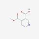 4-(Methoxycarbonyl)nicotinic acid (CAS 24202-74-2) - chemical structure image