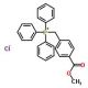 (4-Methoxycarbonylbenzyl)triphenylphosphonium chloride (CAS 1253-47-0) - chemical structure image