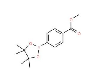4-Methoxycarbonylphenylboronic acid, pinacol ester (CAS 17136-80-0) - chemical structure image
