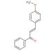 4-Methoxychalcone (CAS 959-33-1) - chemical structure image