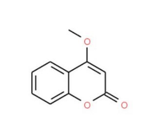 4-Methoxycoumarine (CAS 20280-81-3) - chemical structure image