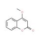 4-Methoxycoumarine (CAS 20280-81-3) - chemical structure image