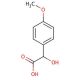 4-Methoxymandelic acid (CAS 10502-44-0) - chemical structure image
