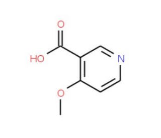 4-Methoxynicotinic acid (CAS 10177-31-8) - chemical structure image