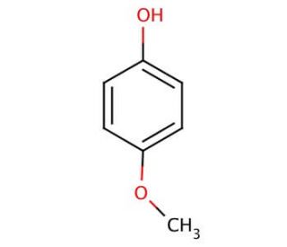 4-Methoxyphenol (CAS 150-76-5) - chemical structure image