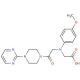 {(4-Methoxyphenyl)[2-oxo-2-(4-pyrimidin-2-ylpiperazin-1-yl)ethyl]amino}acetic acid - chemical structure image