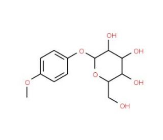 4-Methoxyphenyl b-D-galactopyranoside (CAS 3150-20-7) - chemical structure image