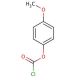 4-Methoxyphenyl chloroformate (CAS 7693-41-6) - chemical structure image