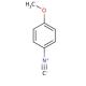 4-Methoxyphenyl isocyanide (CAS 10349-38-9) - chemical structure image