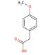 4-Methoxyphenylacetic acid (CAS 104-01-8) - chemical structure image
