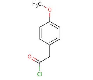 4-Methoxyphenylacetyl chloride (CAS 4693-91-8) - chemical structure image