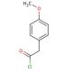 4-Methoxyphenylacetyl chloride (CAS 4693-91-8) - chemical structure image