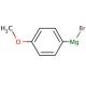 4-Methoxyphenylmagnesium bromide solution 的分子结构, CAS编号: 13139-86-1 4-Methoxyphenylmagnesium bromide solution (CAS 13139-86-1) - chemical structure image