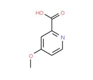 4-Methoxypicolinic acid (CAS 29082-91-5) - chemical structure image