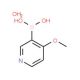 4-Methoxypyridine-3-boronic acid monohydrate (CAS 874959-97-4) - chemical structure image