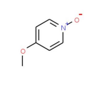 4-Methoxypyridine N-oxide (CAS 1122-96-9) - chemical structure image