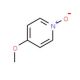 4-Methoxypyridine N-oxide (CAS 1122-96-9) - chemical structure image