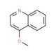 4-Methoxyquinoline (CAS 607-31-8) - chemical structure image