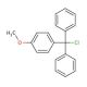 4-Methoxytriphenylmethyl chloride (CAS 14470-28-1) - chemical structure image