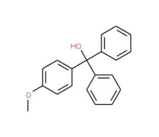 4-Methoxytrityl alcohol (CAS 847-83-6) - chemical structure image
