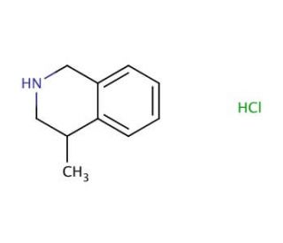 4-Methyl-1,2,3,4-tetrahydroisoquinoline Hydrochloride (CAS 111661-47-3) - chemical structure image