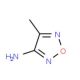 4-methyl-1,2,5-oxadiazol-3-amine (CAS 17647-70-0) - chemical structure image