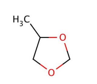 4-Methyl-1,3-dioxolane (CAS 1072-47-5) - chemical structure image