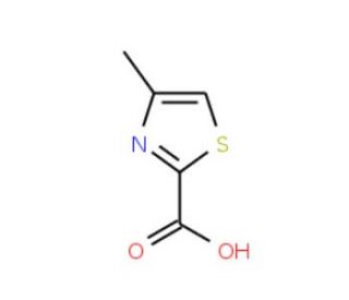 4-Methyl-1,3-thiazole-2-carboxylic acid (CAS 14542-16-6) - chemical structure image