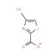 4-Methyl-1,3-thiazole-2-carboxylic acid sodium salt - chemical structure image