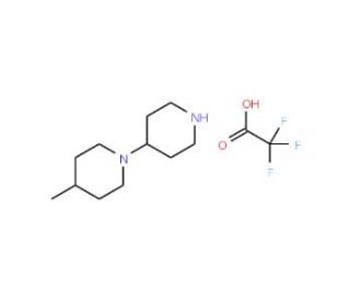 4-Methyl-[1,4&prime;]bipiperidinyltrifluoroacetate - chemical structure image