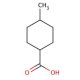 4-Methyl-1-cyclohexanecarboxylic acid (CAS 4331-54-8) - chemical structure image