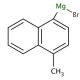 4-Methyl-1-naphthylmagnesium bromide (CAS 115913-58-1) - chemical structure image
