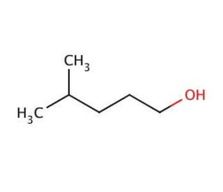 4-Methyl-1-pentanol (CAS 626-89-1) - chemical structure image