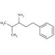 4-methyl-1-phenylpentan-3-amine (CAS 4812-69-5) - chemical structure image