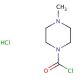 4-Methyl-1-piperazinecarbonyl chloride hydrochloride (CAS 55112-42-0) - chemical structure image