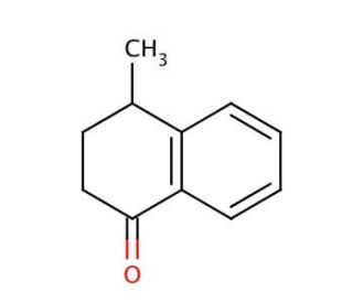 4-Methyl-1-tetralone (CAS 19832-98-5) - chemical structure image
