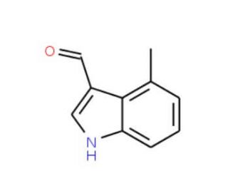 4-methyl-1H-indole-3-carbaldehyde (CAS 4771-48-6) - chemical structure image